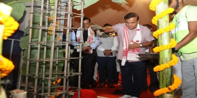 Honorable Chief Minister lays the foundation stone